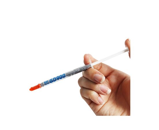 Термопаста GD GD900 1г (GD900-SY1), изображение 3 Термопаста GD GD900 1г (GD900-SY1), изображение 3