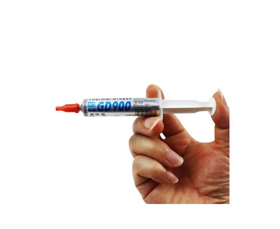 Термопаста GD GD900 7г (GD900-SY7), изображение 4 Термопаста GD GD900 7г (GD900-SY7), изображение 4