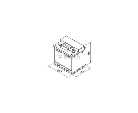 Аккумулятор автомобильный Bosch 45А (0 092 S30 020), изображение 6 Аккумулятор автомобильный Bosch 45А (0 092 S30 020), изображение 6