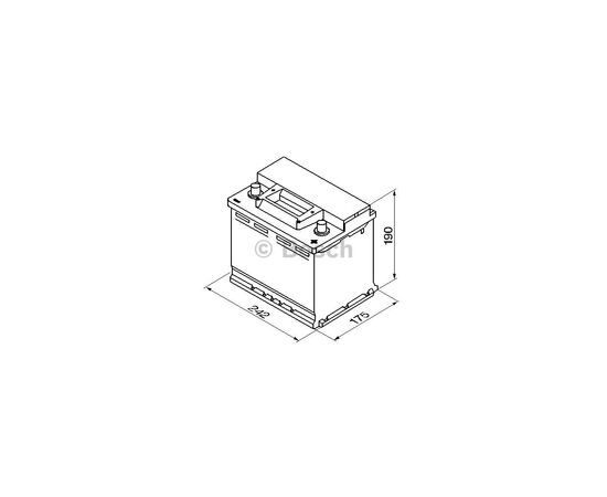 Аккумулятор автомобильный Bosch 56А (0 092 S30 050), изображение 6 Аккумулятор автомобильный Bosch 56А (0 092 S30 050), изображение 6