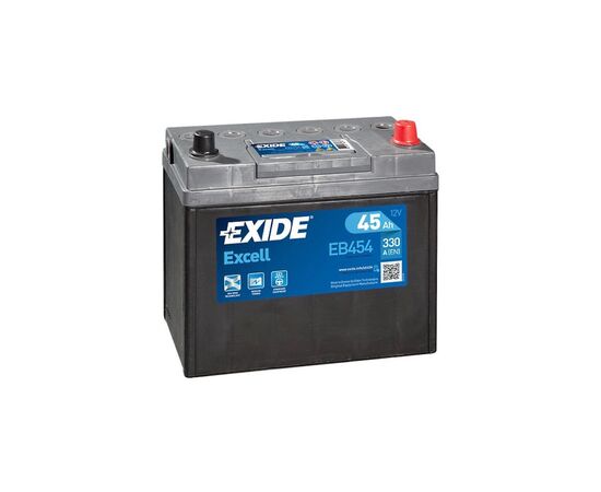 Акумулятор автомобільний EXIDE EXCELL 45A (EB454)
