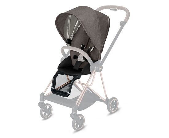 Набор текстиля для коляски Cybex Mios Manhattan Grey Plus mid grey (519004147)