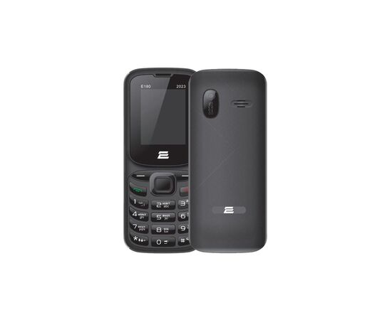 Мобільний телефон 2E E180 2023 Black (688130251044)