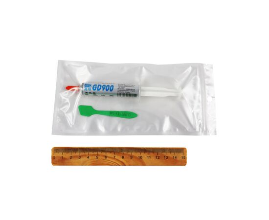 Термопаста GD GD900 15г (GD900-BA15), изображение 10 Термопаста GD GD900 15г (GD900-BA15), изображение 10