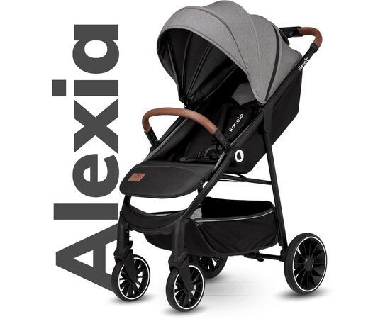 Коляска Lionelo Alexia Grey Stone (LO-ALEXIA GREY STONE), изображение 2 Коляска Lionelo Alexia Grey Stone (LO-ALEXIA GREY STONE), изображение 2
