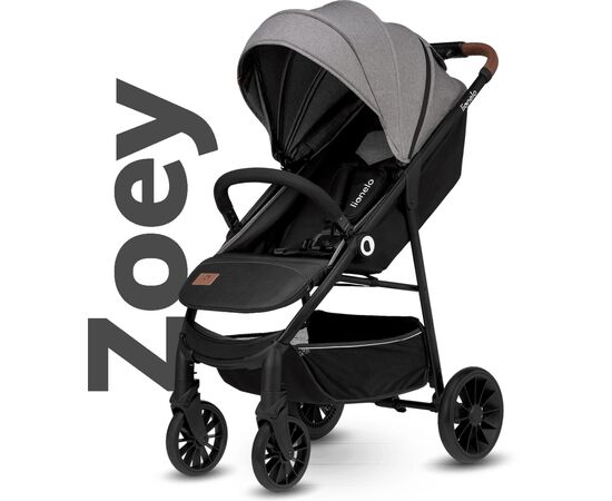 Коляска Lionelo Zoey Grey Stone (LO-ZOEY GREY STONE), изображение 2 Коляска Lionelo Zoey Grey Stone (LO-ZOEY GREY STONE), изображение 2