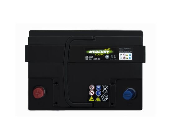 Аккумулятор автомобильный MERCURY battery CLASSIC Plus 60Ah (P47278), изображение 5 Аккумулятор автомобильный MERCURY battery CLASSIC Plus 60Ah (P47278), изображение 5