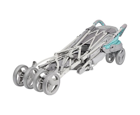 Коляска Lionelo Elia Tropical Turquoise (LO-ELIA TROPICAL TURQUOISE), зображення 9 Коляска Lionelo Elia Tropical Turquoise (LO-ELIA TROPICAL TURQUOISE), зображення 9