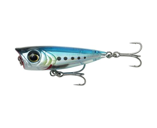 Воблер Savage Gear 3D Minnow Popper F 43mm 2.6g Ghost Sardine (1854.16.98)