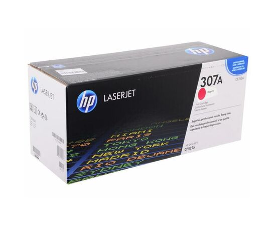 Картридж HP CLJ  307A Magenta (CE743A), изображение 2 Картридж HP CLJ  307A Magenta (CE743A), изображение 2