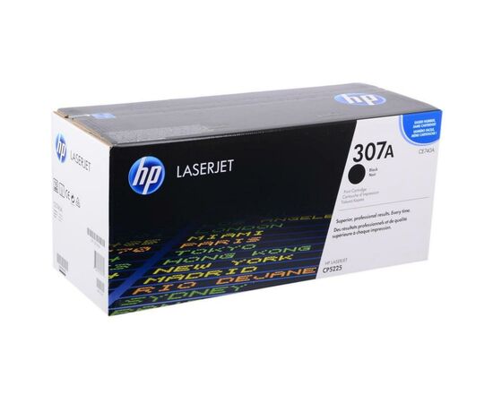 Картридж HP CLJ  307A Black (CE740A), изображение 2 Картридж HP CLJ  307A Black (CE740A), изображение 2