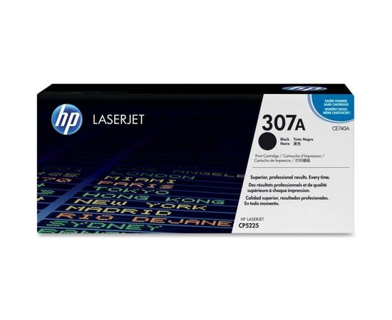 Картридж HP CLJ  307A Black (CE740A)