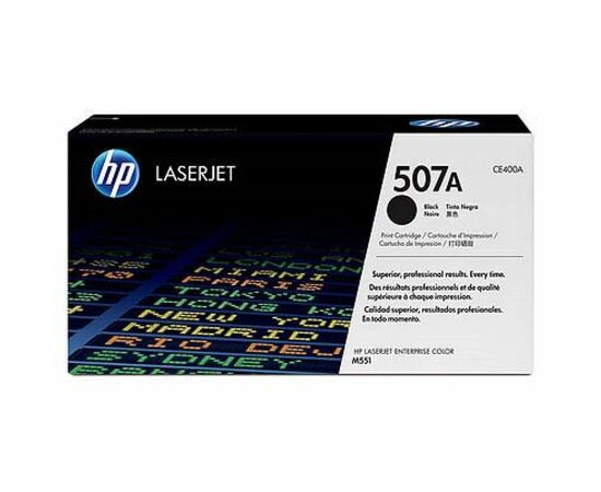 Картридж HP CLJ  507A Black, для Enterprise 500 Color M551 (CE400A)