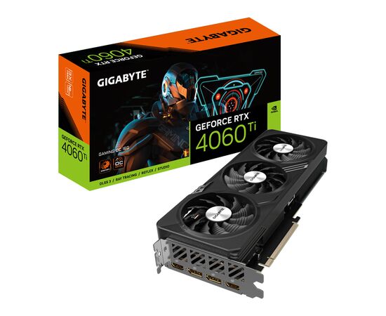 Видеокарта GIGABYTE GeForce RTX4060Ti 16Gb GAMING OC (GV-N406TGAMING OC-16GD), изображение 8 Видеокарта GIGABYTE GeForce RTX4060Ti 16Gb GAMING OC (GV-N406TGAMING OC-16GD), изображение 8