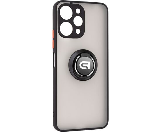 Чехол для мобильного телефона Armorstandart Frosted Matte Ring Xiaomi Redmi 12 4G Black (ARM68902)