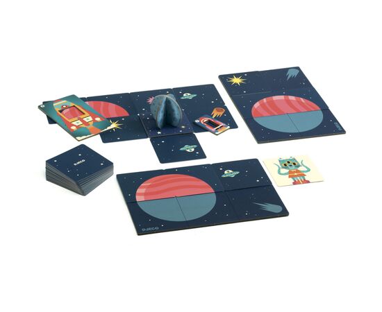 Настольная игра Djeco Космический кот (Space Cat) (DJ08597), изображение 3 Настольная игра Djeco Космический кот (Space Cat) (DJ08597), изображение 3