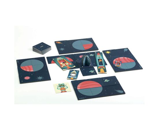 Настольная игра Djeco Космический кот (Space Cat) (DJ08597), изображение 4 Настольная игра Djeco Космический кот (Space Cat) (DJ08597), изображение 4