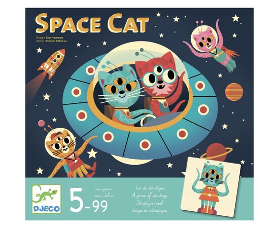 Настольная игра Djeco Космический кот (Space Cat) (DJ08597)