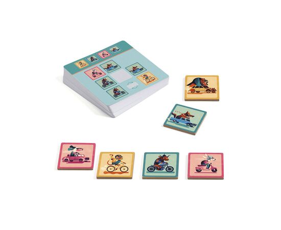Настольная игра Djeco Логический финиш (Finish Logic) (DJ08540), изображение 2 Настольная игра Djeco Логический финиш (Finish Logic) (DJ08540), изображение 2