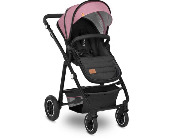Коляска Lionelo 2 в 1 Amber Pink Rose (LO-AMBER PINK ROSE (2in1)), изображение 2 Коляска Lionelo 2 в 1 Amber Pink Rose (LO-AMBER PINK ROSE (2in1)), изображение 2