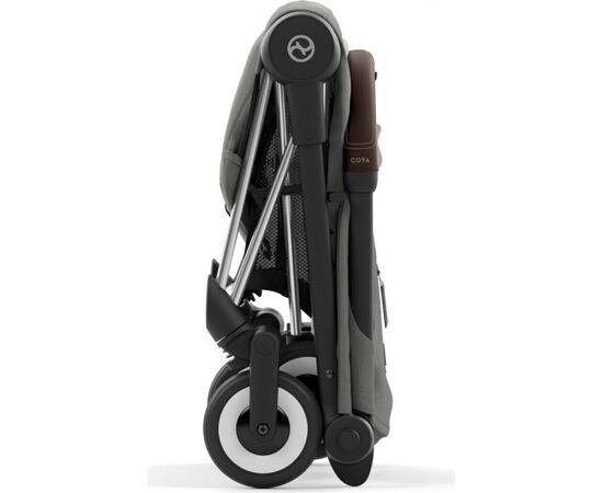 Коляска Cybex Coya Chrome Dark Brown Mirage Grey (522004395), изображение 8 Коляска Cybex Coya Chrome Dark Brown Mirage Grey (522004395), изображение 8