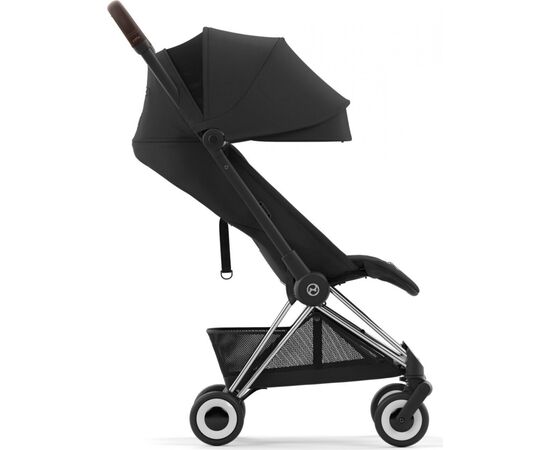 Коляска Cybex Coya Chrome Dark Brown Sepia Black (522004385), изображение 5 Коляска Cybex Coya Chrome Dark Brown Sepia Black (522004385), изображение 5