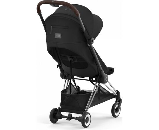 Коляска Cybex Coya Chrome Dark Brown Sepia Black (522004385), изображение 7 Коляска Cybex Coya Chrome Dark Brown Sepia Black (522004385), изображение 7