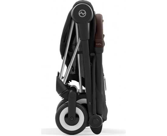 Коляска Cybex Coya Chrome Dark Brown Sepia Black (522004385), изображение 8 Коляска Cybex Coya Chrome Dark Brown Sepia Black (522004385), изображение 8