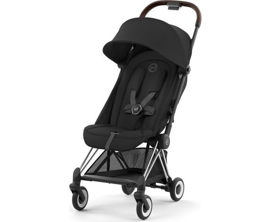 Коляска Cybex Coya Chrome Dark Brown Sepia Black (522004385)