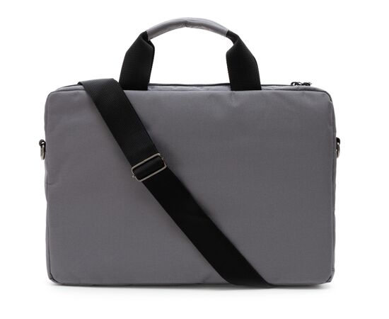 Сумка для ноутбука Vinga 15.6" NB1101 gray (NB1101GR), изображение 4 Сумка для ноутбука Vinga 15.6" NB1101 gray (NB1101GR), изображение 4