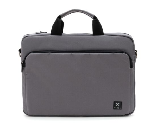 Сумка для ноутбука Vinga 15.6" NB1530 gray (NB1530GR), изображение 3 Сумка для ноутбука Vinga 15.6" NB1530 gray (NB1530GR), изображение 3
