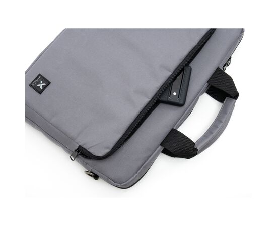 Сумка для ноутбука Vinga 15.6" NB1530 gray (NB1530GR), изображение 6 Сумка для ноутбука Vinga 15.6" NB1530 gray (NB1530GR), изображение 6