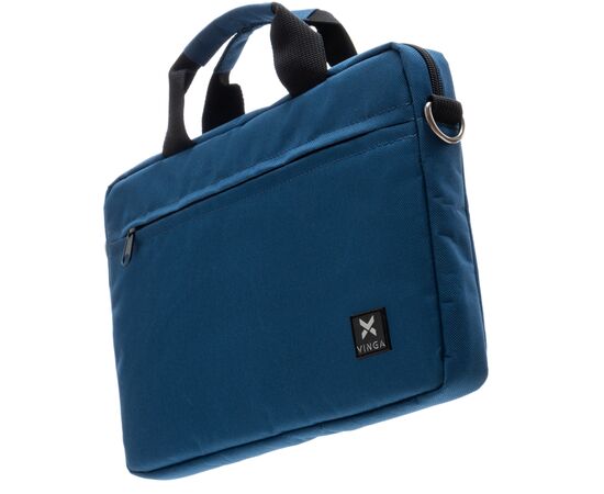 Сумка для ноутбука Vinga 13" NB1302 blue (NB1302BL), изображение 5 Сумка для ноутбука Vinga 13" NB1302 blue (NB1302BL), изображение 5