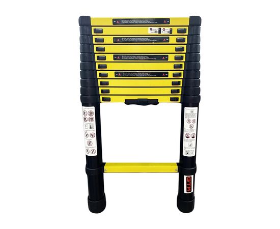 Драбина GTM телескопічна 11сх. 3,2м (KME1032Y/881032), зображення 2 Драбина GTM телескопічна 11сх. 3,2м (KME1032Y/881032), зображення 2