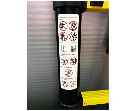 Драбина GTM телескопічна 11сх. 3,2м (KME1032Y/881032), зображення 3 Драбина GTM телескопічна 11сх. 3,2м (KME1032Y/881032), зображення 3