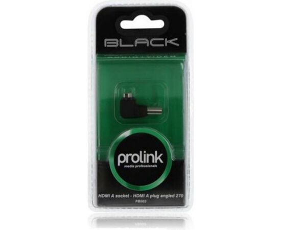 Перехідник HDMI A to HDMI A кут 90° Prolink (PB003), зображення 4 Перехідник HDMI A to HDMI A кут 90° Prolink (PB003), зображення 4