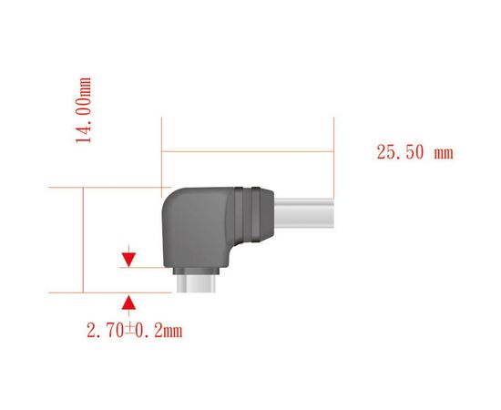 Перехідник HDMI A to HDMI A кут 90° Prolink (PB003), зображення 5 Перехідник HDMI A to HDMI A кут 90° Prolink (PB003), зображення 5