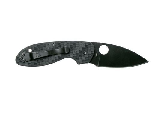 Нож Spyderco Efficent Black Blade (C216GPBBK), изображение 2 Нож Spyderco Efficent Black Blade (C216GPBBK), изображение 2