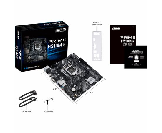 Материнская плата ASUS PRIME H510M-K, изображение 6 Материнская плата ASUS PRIME H510M-K, изображение 6