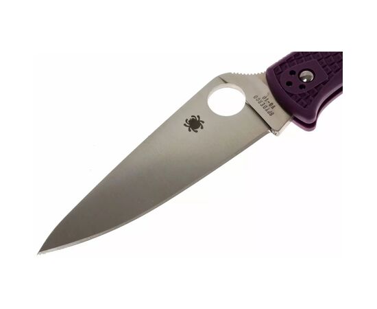 Нож Spyderco Endura 4 Flat Ground Purple (C10FPPR), изображение 4 Нож Spyderco Endura 4 Flat Ground Purple (C10FPPR), изображение 4