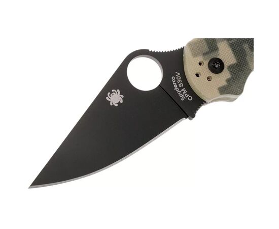 Нож Spyderco Para 3 Black Blade G10 Camo (C223GPCMOBK), зображення 3 Нож Spyderco Para 3 Black Blade G10 Camo (C223GPCMOBK), зображення 3