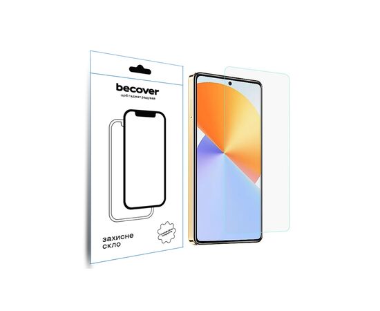 Стекло защитное BeCover Infinix Note 30 NFC (X6833B) 3D Crystal Clear Glass (709727)