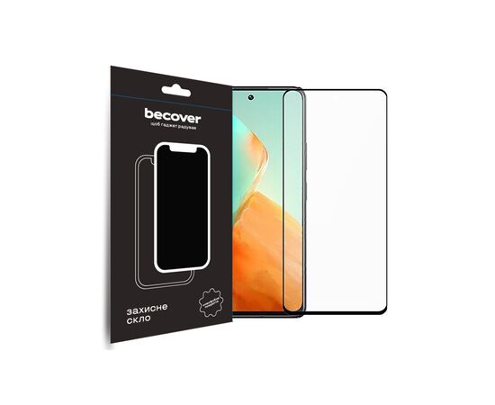 Стекло защитное BeCover Infinix Note 30 Pro NFC (X678B) Black (709724)