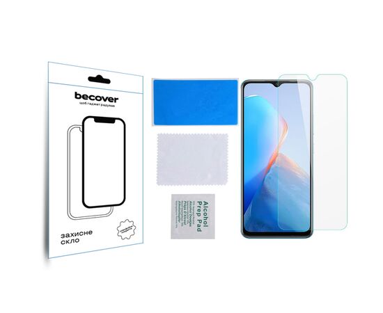 Скло захисне BeCover Infinix Smart 7 (X6515) / 7 HD (X6516) 3D Crystal Clear Glass (709729), зображення 3 Скло захисне BeCover Infinix Smart 7 (X6515) / 7 HD (X6516) 3D Crystal Clear Glass (709729), зображення 3