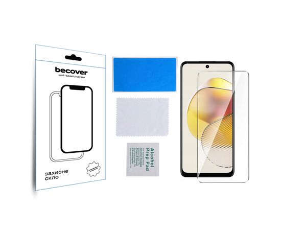 Скло захисне BeCover Motorola Moto G73 3D Crystal Clear Glass (709738), зображення 3 Скло захисне BeCover Motorola Moto G73 3D Crystal Clear Glass (709738), зображення 3