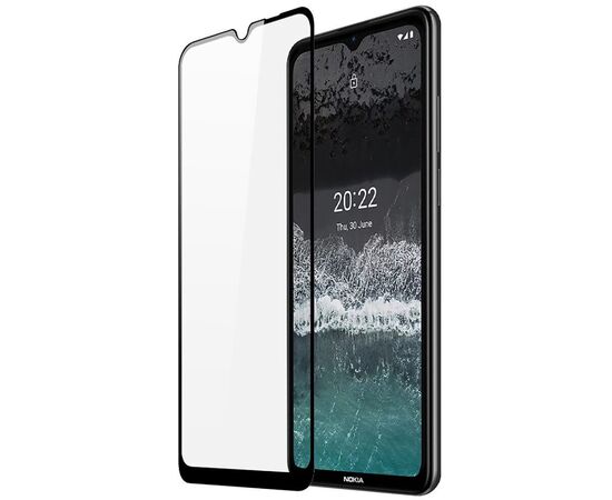 Стекло защитное BeCover Nokia C21 Black (709741), изображение 2 Стекло защитное BeCover Nokia C21 Black (709741), изображение 2