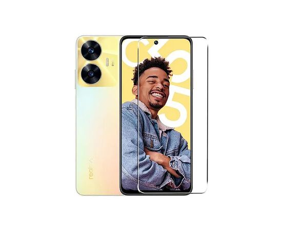 Скло захисне BeCover Realme C55 3D Crystal Clear Glass (709766), зображення 2 Скло захисне BeCover Realme C55 3D Crystal Clear Glass (709766), зображення 2