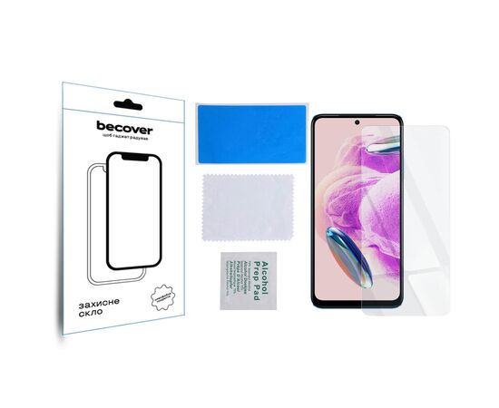 Стекло защитное BeCover Xiaomi Redmi Note 12S 3D Crystal Clear Glass (709752), изображение 3 Стекло защитное BeCover Xiaomi Redmi Note 12S 3D Crystal Clear Glass (709752), изображение 3