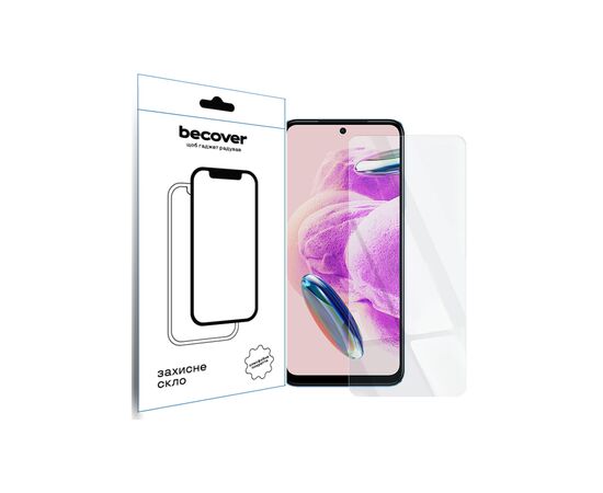 Стекло защитное BeCover Xiaomi Redmi Note 12S 3D Crystal Clear Glass (709752)