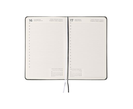 Еженедельник Axent 2024 Partner Lines 145 х 210, серый (8815-24-03-A), изображение 2 Еженедельник Axent 2024 Partner Lines 145 х 210, серый (8815-24-03-A), изображение 2